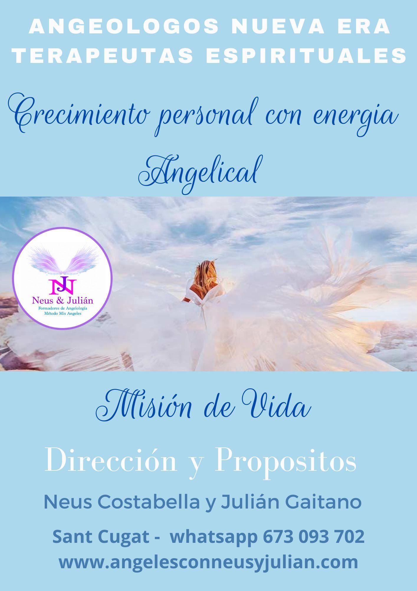 Neus y Julian angeologos Crecimiento personal y formacion Arcángel Uriel